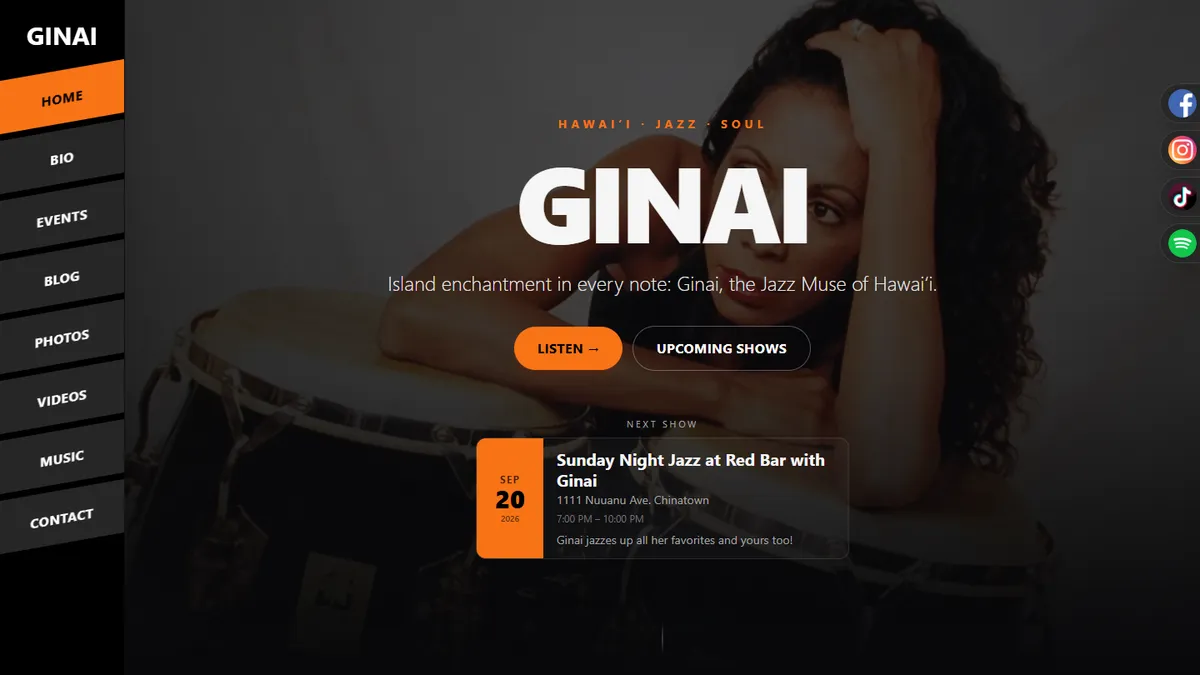 Ginai — cover